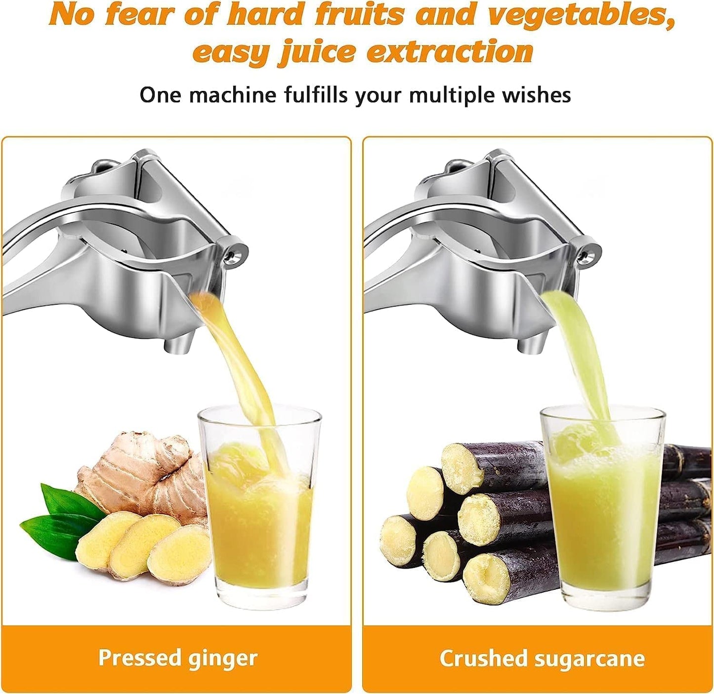 Aluminium Hand Press Fruit Juice