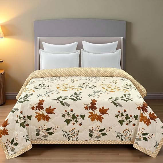 Ultrasonic Quilted Microfibre Double Bed Comforter