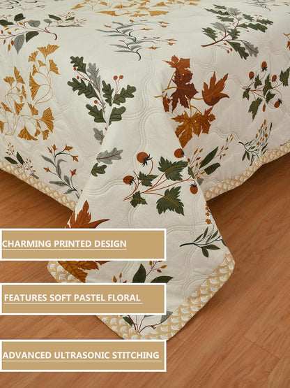 Ultrasonic Quilted Microfibre Double Bed Comforter