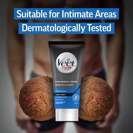 Veet Men's Hair Removal Cream (Sensitive Skin)