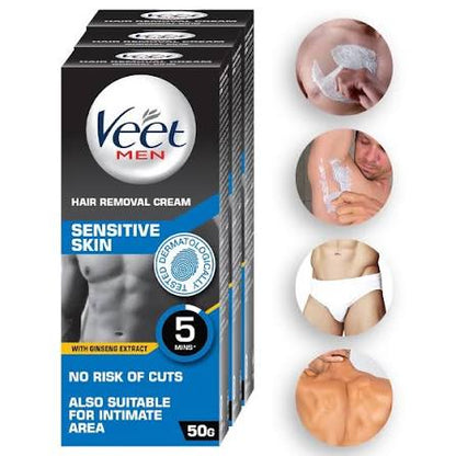 Veet Men's Hair Removal Cream (Sensitive Skin)